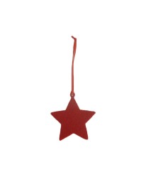 Felt Star Ornament Set // Red