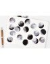 Phases Of The Moon Stickers 