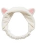 Cat Makeup Headband// White