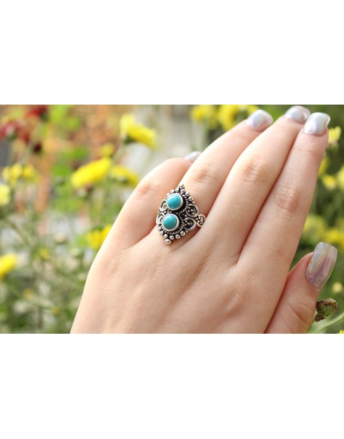 Astrid Ring// Turquoise