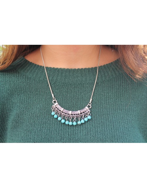 Gypsy Turquoise (Boho)Necklace