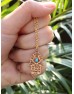 Hamsa Hand Necklace // Gold