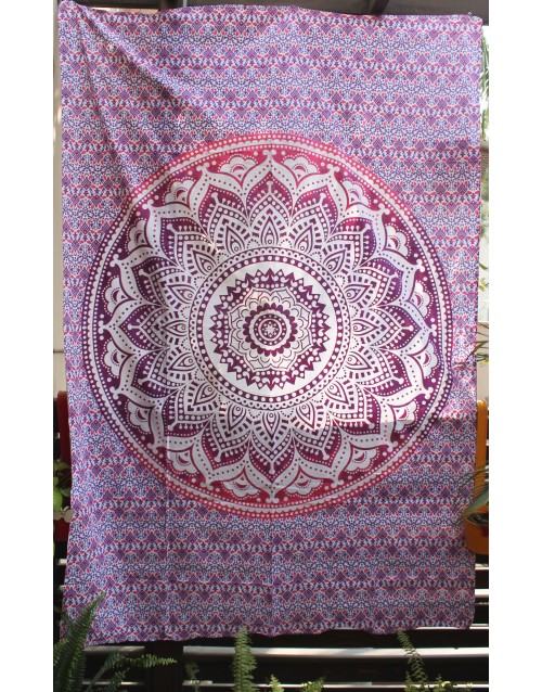 Ombre Boho Tapestry- Purple 
