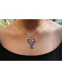 Boho Elephant Necklace 