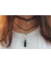 Crystal Choker Necklace Set (Layered)