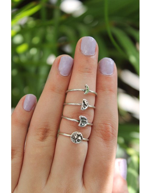 Phases Of The Moon Ring set