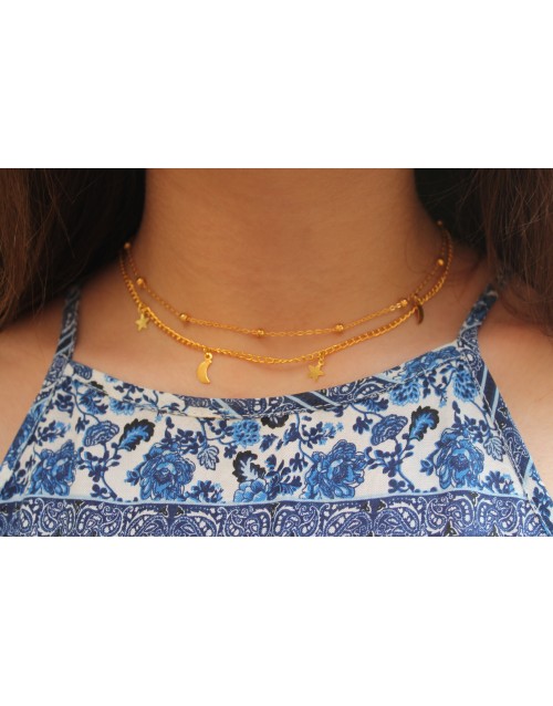 Celestial Necklace // Gold