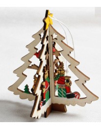 3D Christmas Tree Ornament 
