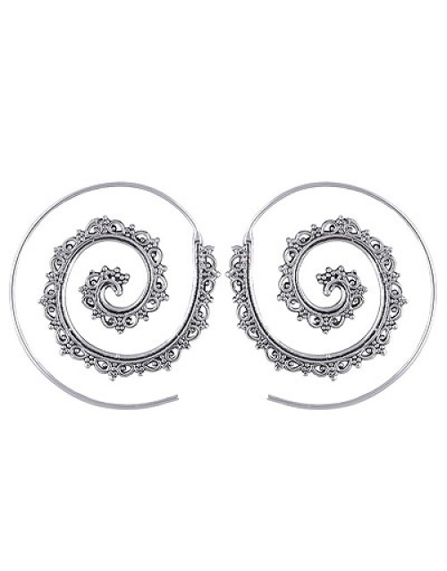 Spiral Boho Earrings 