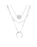 Mandala Solace Horn Layered Necklace
