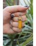 Orange Crystal (Resin/Acrylic) Necklace
